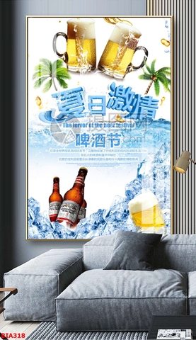 Tranh Quán Nhậu - Bia | Tranh Ngọc Việt - Đắk Lắk | Tranh Ngọc Việt - Xưởng Tranh Đẹp Buôn Ma Thuột (BMT) DakLak