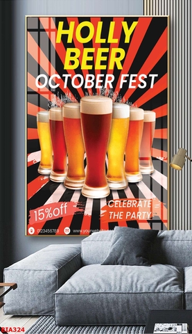 Tranh Quán Nhậu - Bia | Tranh Ngọc Việt - Đắk Lắk | Tranh Ngọc Việt - Xưởng Tranh Đẹp Buôn Ma Thuột (BMT) DakLak