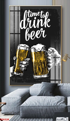 Tranh Quán Nhậu - Bia | Tranh Ngọc Việt - Đắk Lắk | Tranh Ngọc Việt - Xưởng Tranh Đẹp Buôn Ma Thuột (BMT) DakLak