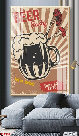 Tranh Quán Nhậu - Bia | Tranh Ngọc Việt - Đắk Lắk | Tranh Ngọc Việt - Xưởng Tranh Đẹp Buôn Ma Thuột (BMT) DakLak