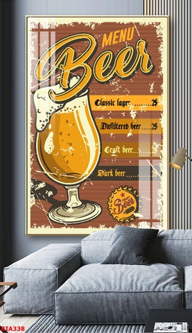 Tranh Quán Nhậu - Bia | Tranh Ngọc Việt - Đắk Lắk | Tranh Ngọc Việt - Xưởng Tranh Đẹp Buôn Ma Thuột (BMT) DakLak