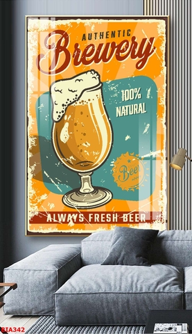 Tranh Quán Nhậu - Bia | Tranh Ngọc Việt - Đắk Lắk | Tranh Ngọc Việt - Xưởng Tranh Đẹp Buôn Ma Thuột (BMT) DakLak