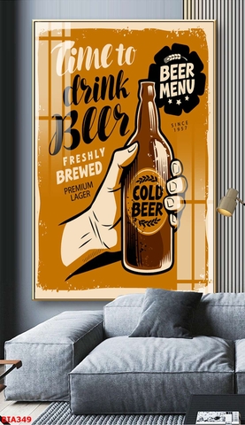 Tranh Quán Nhậu - Bia | Tranh Ngọc Việt - Đắk Lắk | Tranh Ngọc Việt - Xưởng Tranh Đẹp Buôn Ma Thuột (BMT) DakLak