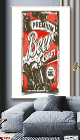 Tranh Quán Nhậu - Bia | Tranh Ngọc Việt - Đắk Lắk | Tranh Ngọc Việt - Xưởng Tranh Đẹp Buôn Ma Thuột (BMT) DakLak