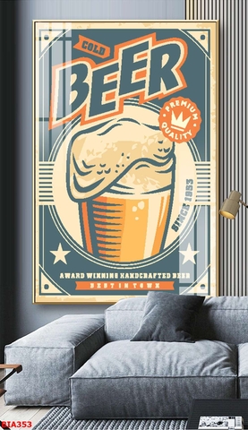 Tranh Quán Nhậu - Bia | Tranh Ngọc Việt - Đắk Lắk | Tranh Ngọc Việt - Xưởng Tranh Đẹp Buôn Ma Thuột (BMT) DakLak