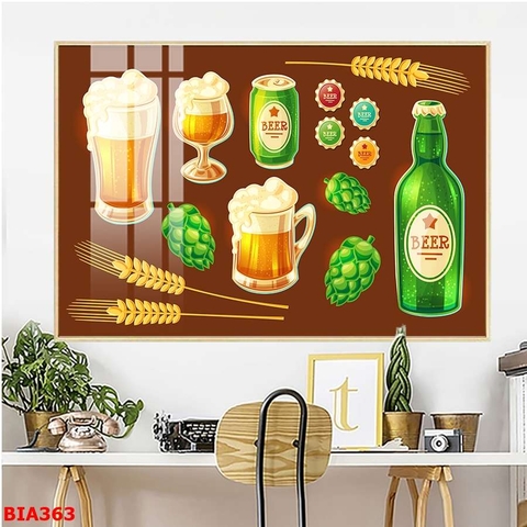 Tranh Quán Nhậu - Bia | Tranh Ngọc Việt - Đắk Lắk | Tranh Ngọc Việt - Xưởng Tranh Đẹp Buôn Ma Thuột (BMT) DakLak