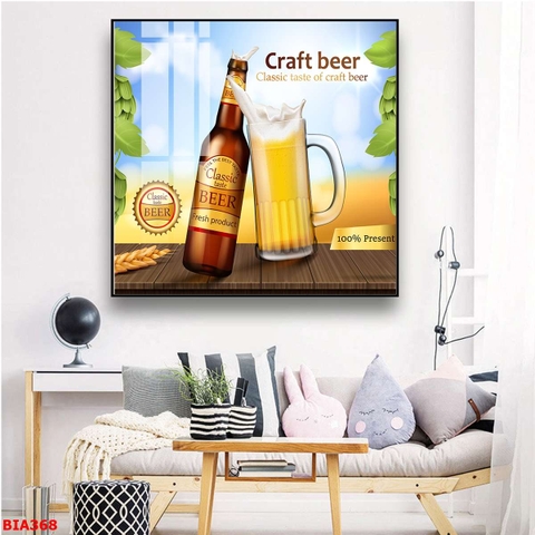 Tranh Quán Nhậu - Bia | Tranh Ngọc Việt - Đắk Lắk | Tranh Ngọc Việt - Xưởng Tranh Đẹp Buôn Ma Thuột (BMT) DakLak