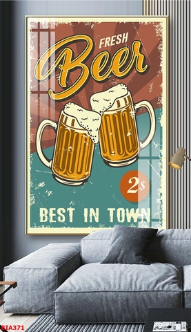 Tranh Quán Nhậu - Bia | Tranh Ngọc Việt - Đắk Lắk | Tranh Ngọc Việt - Xưởng Tranh Đẹp Buôn Ma Thuột (BMT) DakLak