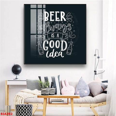 Tranh Quán Nhậu - Bia | Tranh Ngọc Việt - Đắk Lắk | Tranh Ngọc Việt - Xưởng Tranh Đẹp Buôn Ma Thuột (BMT) DakLak