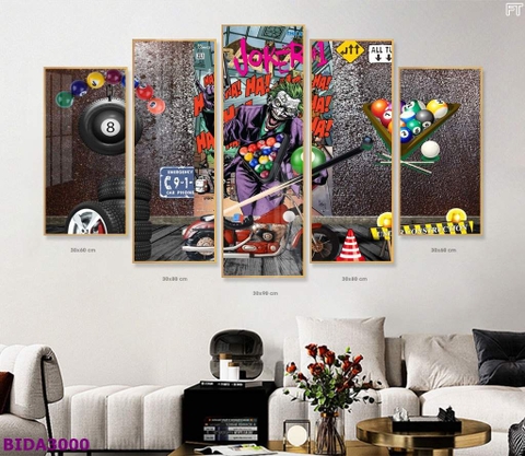 Tranh Quán Bida - Billiards | Tranh Ngọc Việt - Đắk Lắk | Tranh Ngọc Việt - Xưởng Tranh Đẹp Buôn Ma Thuột (BMT) DakLak