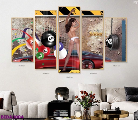 Tranh Quán Bida - Billiards | Tranh Ngọc Việt - Đắk Lắk | Tranh Ngọc Việt - Xưởng Tranh Đẹp Buôn Ma Thuột (BMT) DakLak