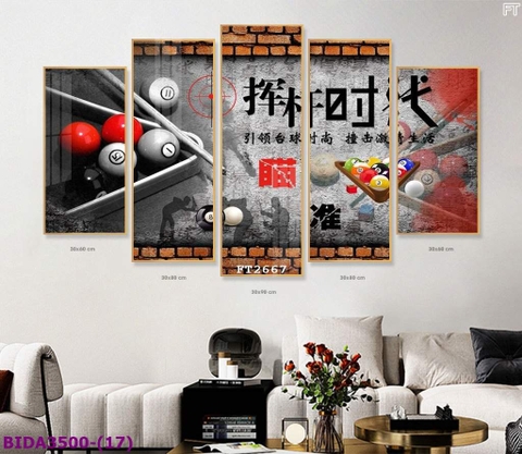 Tranh Quán Bida - Billiards | Tranh Ngọc Việt - Đắk Lắk | Tranh Ngọc Việt - Xưởng Tranh Đẹp Buôn Ma Thuột (BMT) DakLak