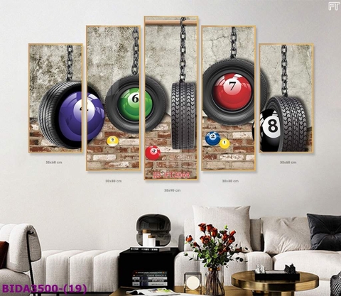 Tranh Quán Bida - Billiards | Tranh Ngọc Việt - Đắk Lắk | Tranh Ngọc Việt - Xưởng Tranh Đẹp Buôn Ma Thuột (BMT) DakLak