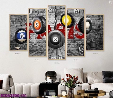 Tranh Quán Bida - Billiards | Tranh Ngọc Việt - Đắk Lắk | Tranh Ngọc Việt - Xưởng Tranh Đẹp Buôn Ma Thuột (BMT) DakLak