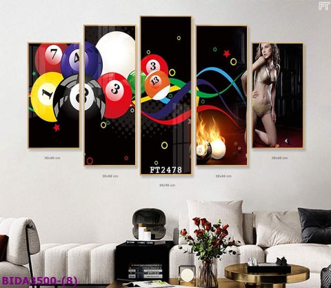 Tranh Quán Bida - Billiards | Tranh Ngọc Việt - Đắk Lắk | Tranh Ngọc Việt - Xưởng Tranh Đẹp Buôn Ma Thuột (BMT) DakLak