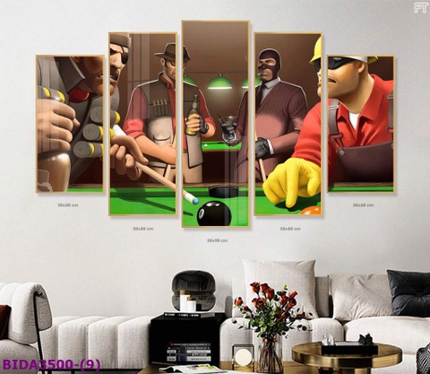 Tranh Quán Bida - Billiards | Tranh Ngọc Việt - Đắk Lắk | Tranh Ngọc Việt - Xưởng Tranh Đẹp Buôn Ma Thuột (BMT) DakLak