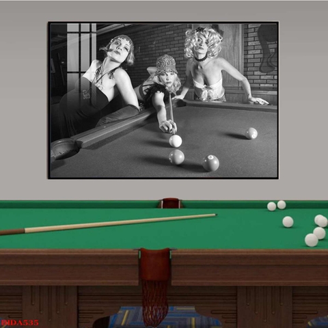 Tranh Quán Bida - Billiards | Tranh Ngọc Việt - Đắk Lắk | Tranh Ngọc Việt - Xưởng Tranh Đẹp Buôn Ma Thuột (BMT) DakLak
