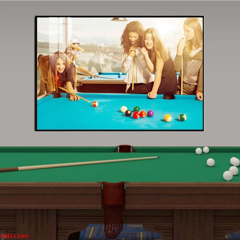 Tranh Quán Bida - Billiards | Tranh Ngọc Việt - Đắk Lắk | Tranh Ngọc Việt - Xưởng Tranh Đẹp Buôn Ma Thuột (BMT) DakLak