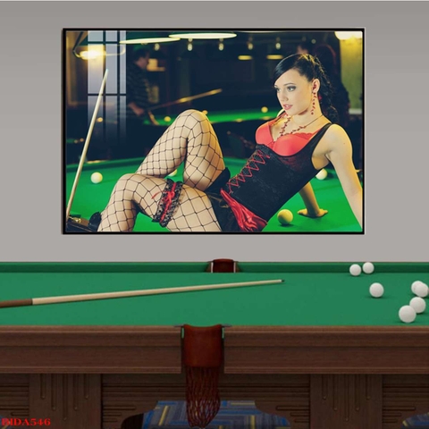 Tranh Quán Bida - Billiards | Tranh Ngọc Việt - Đắk Lắk | Tranh Ngọc Việt - Xưởng Tranh Đẹp Buôn Ma Thuột (BMT) DakLak
