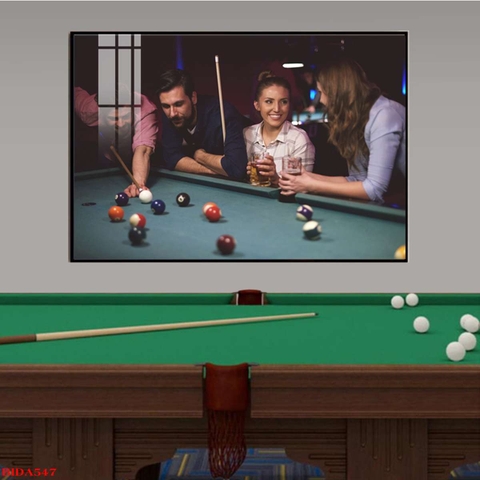 Tranh Quán Bida - Billiards | Tranh Ngọc Việt - Đắk Lắk | Tranh Ngọc Việt - Xưởng Tranh Đẹp Buôn Ma Thuột (BMT) DakLak