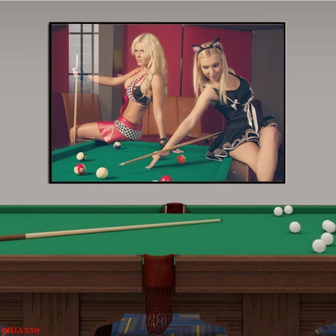 Tranh Quán Bida - Billiards | Tranh Ngọc Việt - Đắk Lắk | Tranh Ngọc Việt - Xưởng Tranh Đẹp Buôn Ma Thuột (BMT) DakLak