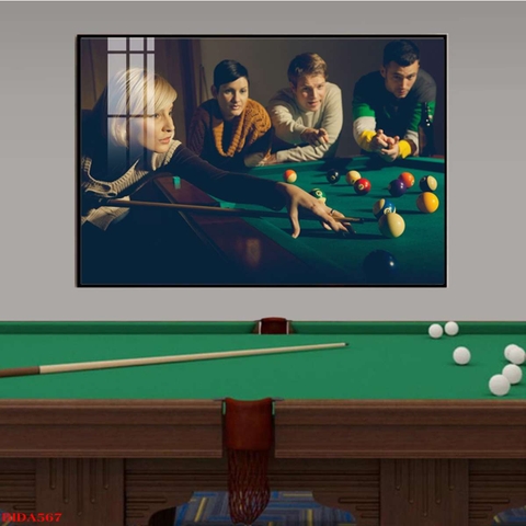 Tranh Quán Bida - Billiards | Tranh Ngọc Việt - Đắk Lắk | Tranh Ngọc Việt - Xưởng Tranh Đẹp Buôn Ma Thuột (BMT) DakLak