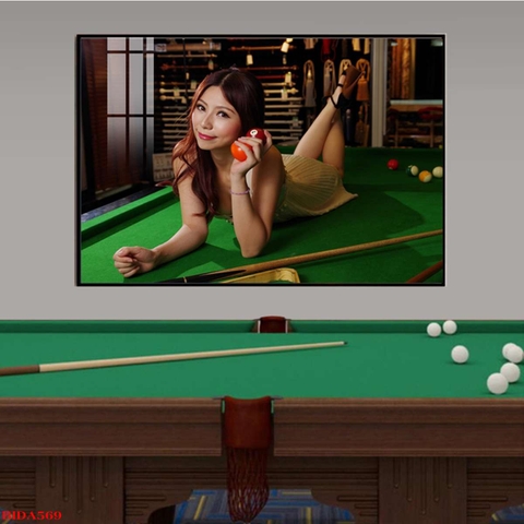 Tranh Quán Bida - Billiards | Tranh Ngọc Việt - Đắk Lắk | Tranh Ngọc Việt - Xưởng Tranh Đẹp Buôn Ma Thuột (BMT) DakLak