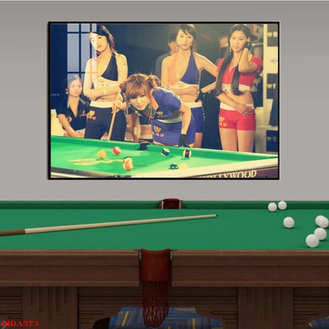 Tranh Quán Bida - Billiards | Tranh Ngọc Việt - Đắk Lắk | Tranh Ngọc Việt - Xưởng Tranh Đẹp Buôn Ma Thuột (BMT) DakLak
