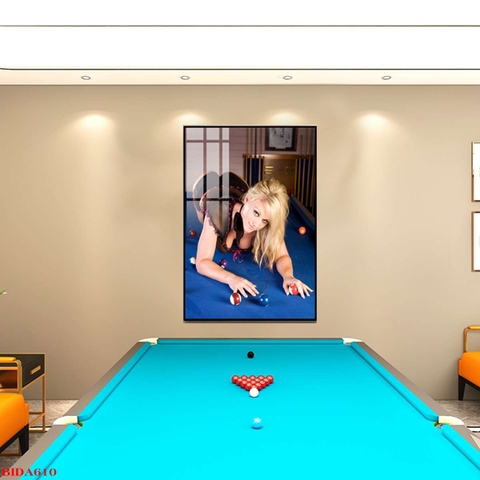 Tranh Quán Bida - Billiards | Tranh Ngọc Việt - Đắk Lắk | Tranh Ngọc Việt - Xưởng Tranh Đẹp Buôn Ma Thuột (BMT) DakLak