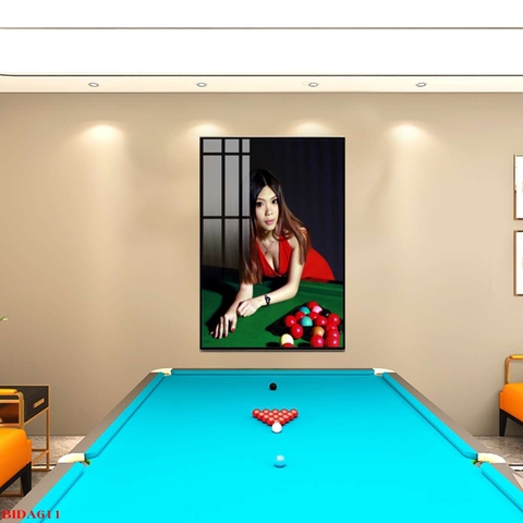 Tranh Quán Bida - Billiards | Tranh Ngọc Việt - Đắk Lắk | Tranh Ngọc Việt - Xưởng Tranh Đẹp Buôn Ma Thuột (BMT) DakLak