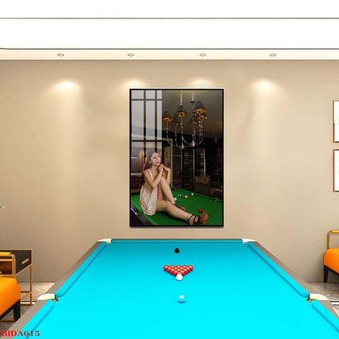 Tranh Quán Bida - Billiards | Tranh Ngọc Việt - Đắk Lắk | Tranh Ngọc Việt - Xưởng Tranh Đẹp Buôn Ma Thuột (BMT) DakLak