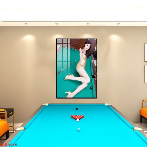 Tranh Quán Bida - Billiards | Tranh Ngọc Việt - Đắk Lắk | Tranh Ngọc Việt - Xưởng Tranh Đẹp Buôn Ma Thuột (BMT) DakLak