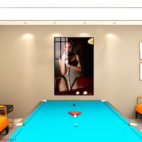 Tranh Quán Bida - Billiards | Tranh Ngọc Việt - Đắk Lắk | Tranh Ngọc Việt - Xưởng Tranh Đẹp Buôn Ma Thuột (BMT) DakLak