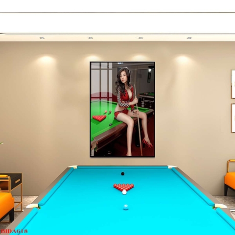 Tranh Quán Bida - Billiards | Tranh Ngọc Việt - Đắk Lắk | Tranh Ngọc Việt - Xưởng Tranh Đẹp Buôn Ma Thuột (BMT) DakLak