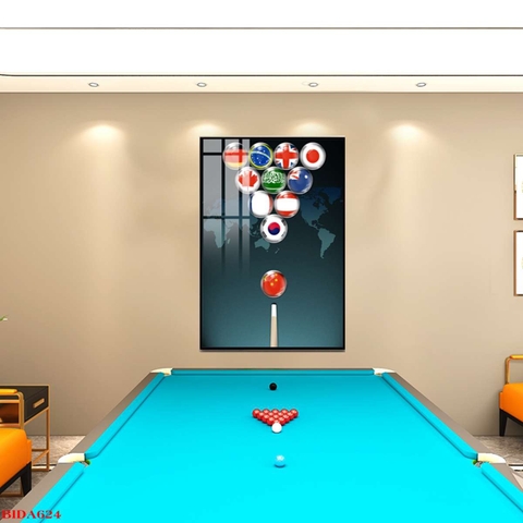 Tranh Quán Bida - Billiards | Tranh Ngọc Việt - Đắk Lắk | Tranh Ngọc Việt - Xưởng Tranh Đẹp Buôn Ma Thuột (BMT) DakLak