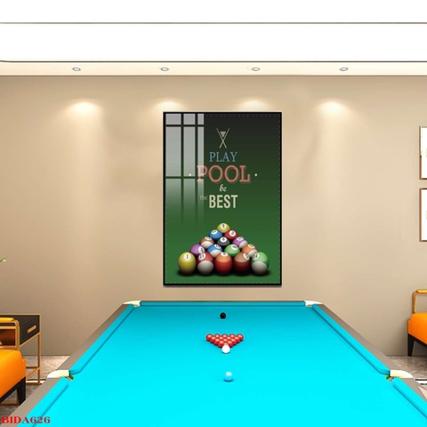 Tranh Quán Bida - Billiards | Tranh Ngọc Việt - Đắk Lắk | Tranh Ngọc Việt - Xưởng Tranh Đẹp Buôn Ma Thuột (BMT) DakLak