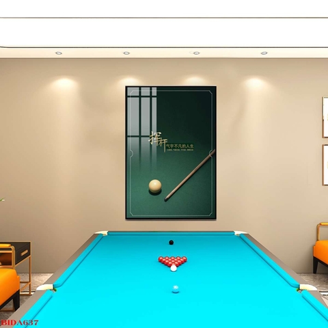 Tranh Quán Bida - Billiards | Tranh Ngọc Việt - Đắk Lắk | Tranh Ngọc Việt - Xưởng Tranh Đẹp Buôn Ma Thuột (BMT) DakLak