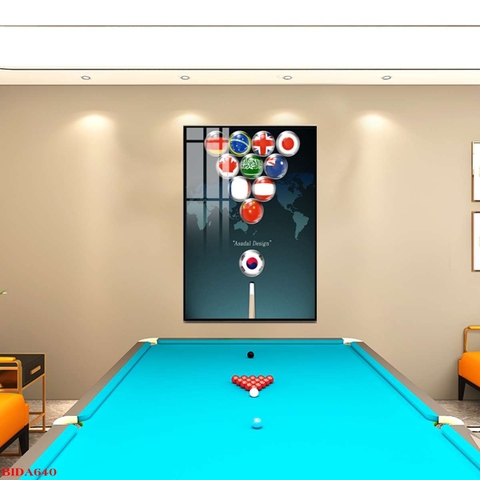 Tranh Quán Bida - Billiards | Tranh Ngọc Việt - Đắk Lắk | Tranh Ngọc Việt - Xưởng Tranh Đẹp Buôn Ma Thuột (BMT) DakLak