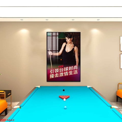 Tranh Quán Bida - Billiards | Tranh Ngọc Việt - Đắk Lắk | Tranh Ngọc Việt - Xưởng Tranh Đẹp Buôn Ma Thuột (BMT) DakLak
