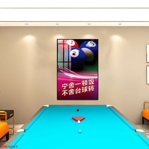 Tranh Quán Bida - Billiards | Tranh Ngọc Việt - Đắk Lắk | Tranh Ngọc Việt - Xưởng Tranh Đẹp Buôn Ma Thuột (BMT) DakLak