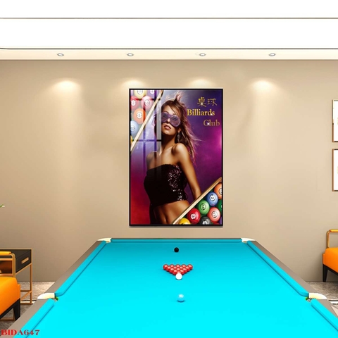 Tranh Quán Bida - Billiards | Tranh Ngọc Việt - Đắk Lắk | Tranh Ngọc Việt - Xưởng Tranh Đẹp Buôn Ma Thuột (BMT) DakLak