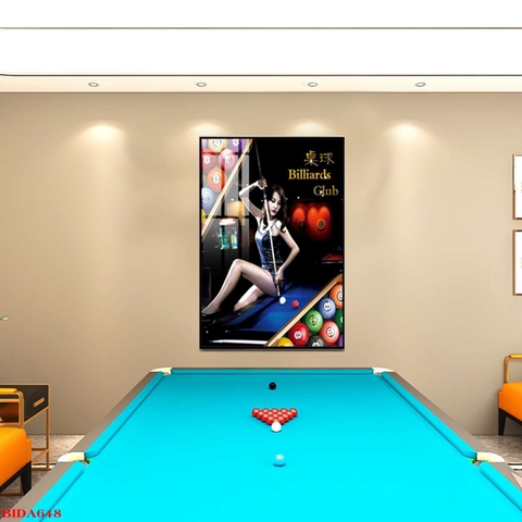 Tranh Quán Bida - Billiards | Tranh Ngọc Việt - Đắk Lắk | Tranh Ngọc Việt - Xưởng Tranh Đẹp Buôn Ma Thuột (BMT) DakLak