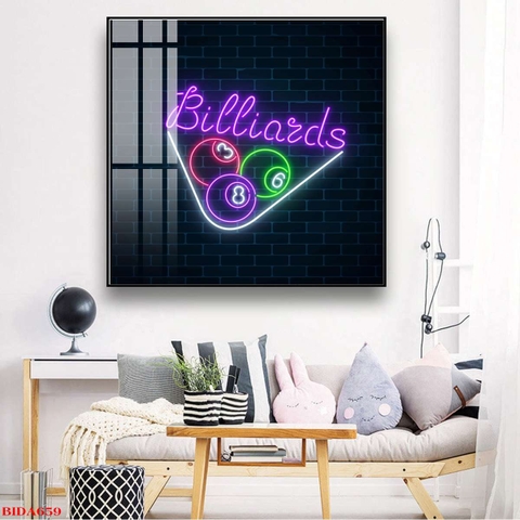 Tranh Quán Bida - Billiards | Tranh Ngọc Việt - Đắk Lắk | Tranh Ngọc Việt - Xưởng Tranh Đẹp Buôn Ma Thuột (BMT) DakLak