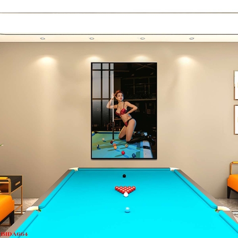 Tranh Quán Bida - Billiards | Tranh Ngọc Việt - Đắk Lắk | Tranh Ngọc Việt - Xưởng Tranh Đẹp Buôn Ma Thuột (BMT) DakLak