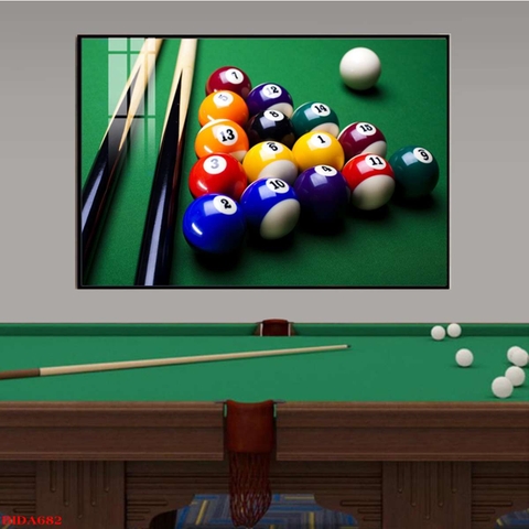 Tranh Quán Bida - Billiards | Tranh Ngọc Việt - Đắk Lắk | Tranh Ngọc Việt - Xưởng Tranh Đẹp Buôn Ma Thuột (BMT) DakLak