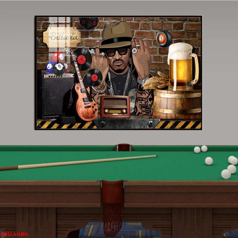 Tranh Quán Bida - Billiards | Tranh Ngọc Việt - Đắk Lắk | Tranh Ngọc Việt - Xưởng Tranh Đẹp Buôn Ma Thuột (BMT) DakLak