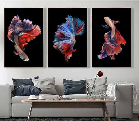 Tranh Cá Phong Thủy | Tranh Ngọc Việt - Đắk Lắk | Tranh Ngọc Việt - Xưởng Tranh Đẹp Buôn Ma Thuột (BMT) DakLak