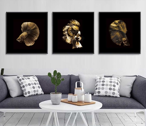 Tranh Cá Phong Thủy | Tranh Ngọc Việt - Đắk Lắk | Tranh Ngọc Việt - Xưởng Tranh Đẹp Buôn Ma Thuột (BMT) DakLak