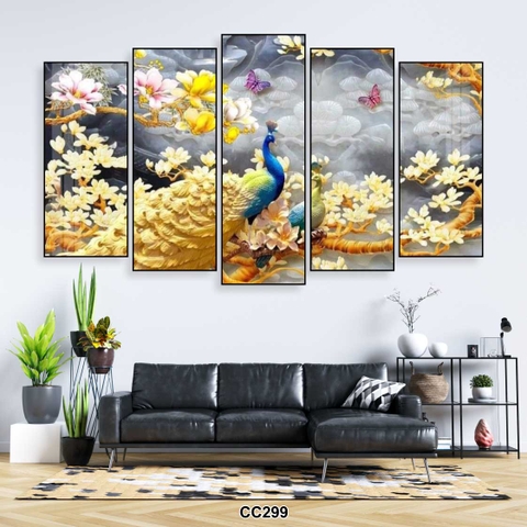 Bộ 5 Tranh Ghép Đẹp, Sang | Tranh Ngọc Việt - Đắk Lắk | Tranh Ngọc Việt - Xưởng Tranh Đẹp Buôn Ma Thuột (BMT) DakLak