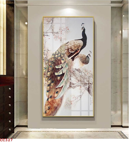 Tranh Chim Công Đẹp | Tranh Ngọc Việt - Đắk Lắk | Tranh Ngọc Việt - Xưởng Tranh Đẹp Buôn Ma Thuột (BMT) DakLak